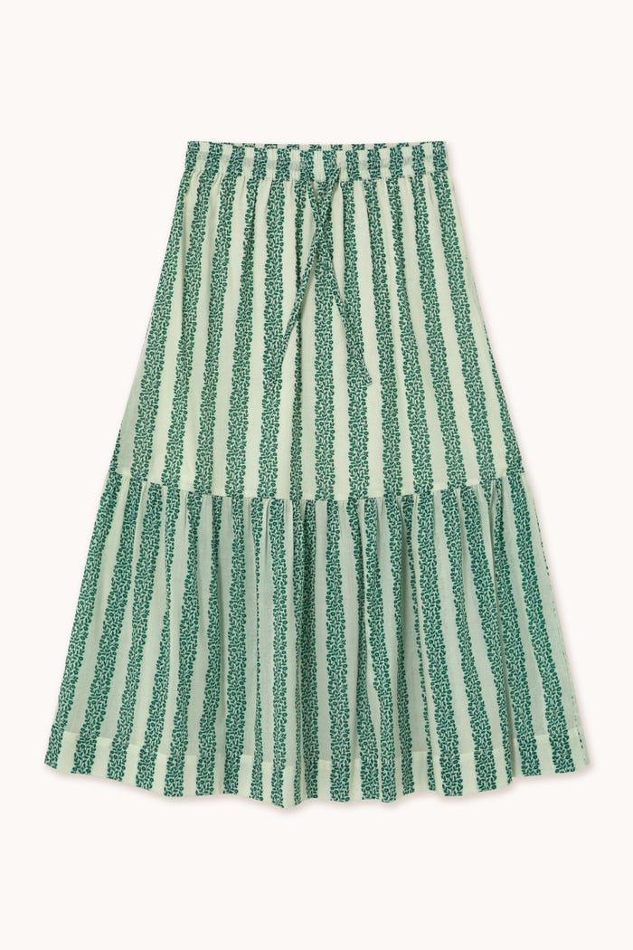 tiny cottons FALDA CON VOLANTE FLOWERS COMPRAR AHORA