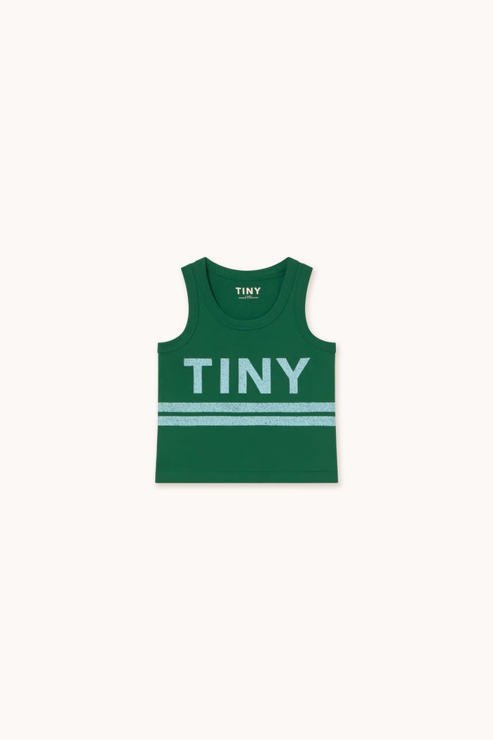 tiny cottons TOP LOGO STRIPES