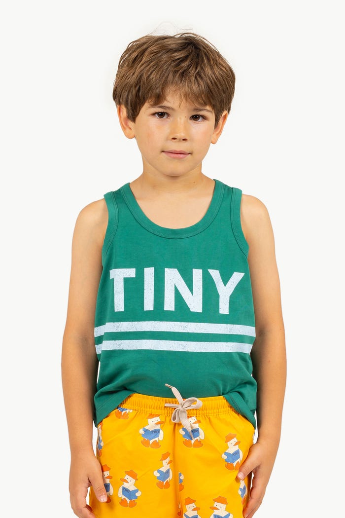 tiny cottons TOP LOGO STRIPES Precio de fábrica