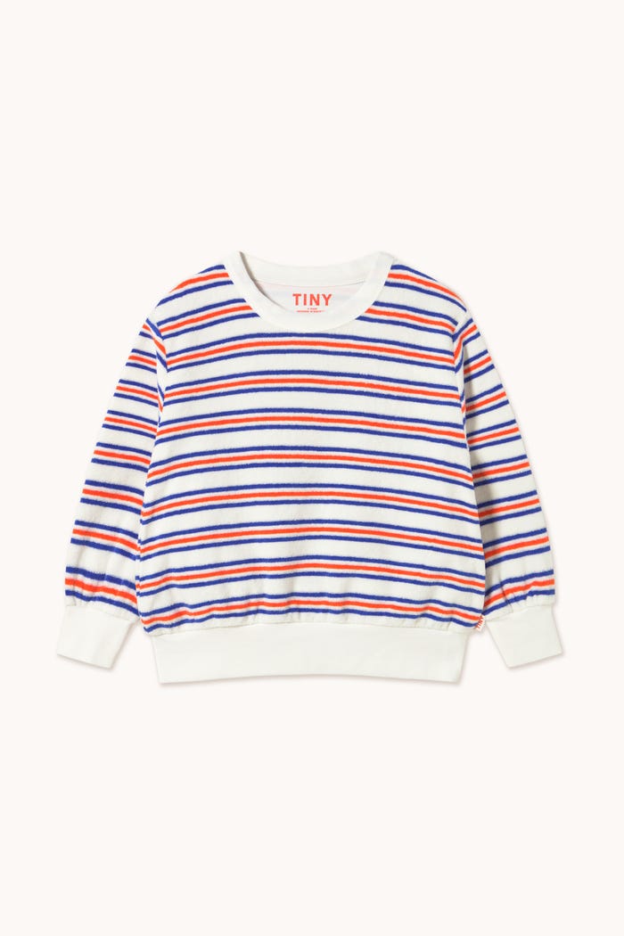 tiny cottons SUDADERA STRIPES MULTICOLOR Solo hoy