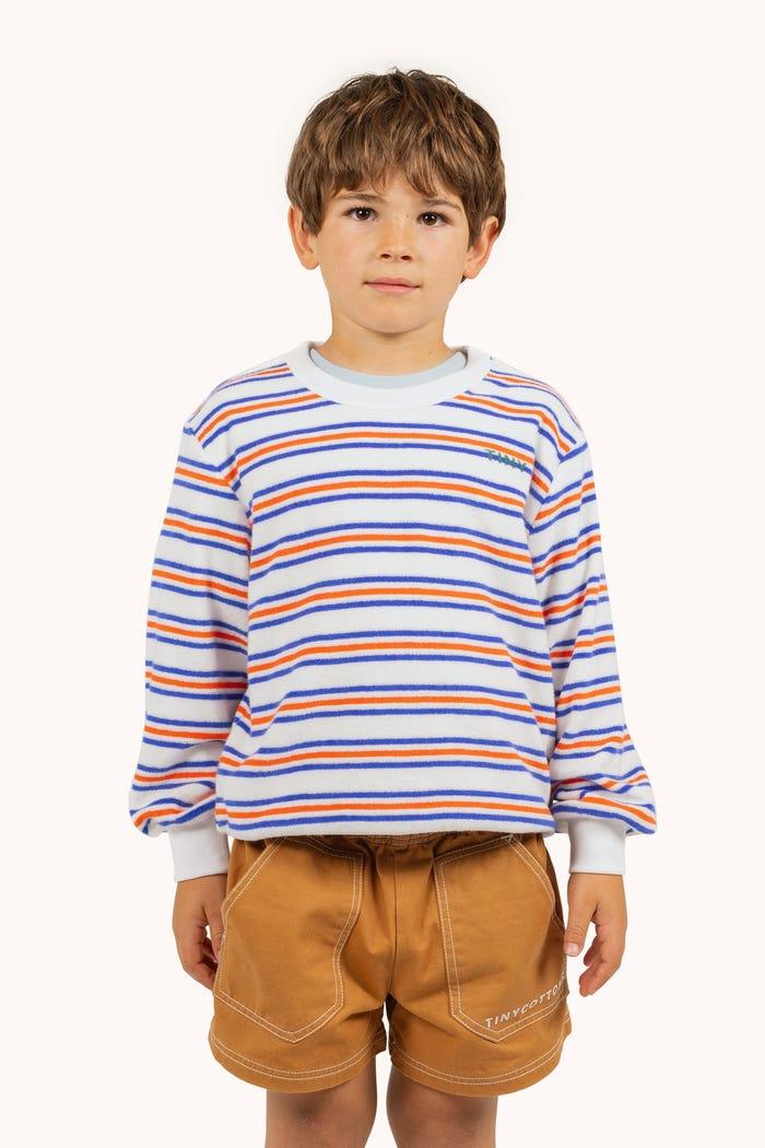 tiny cottons SUDADERA STRIPES MULTICOLOR Solo hoy