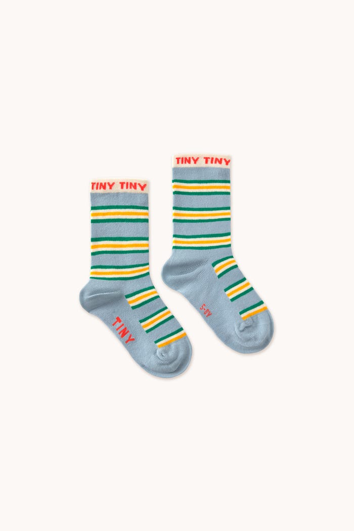 tiny cottons CALCETINES MEDIANOS MULTICOLOR STRIPES Precio ultrabajo