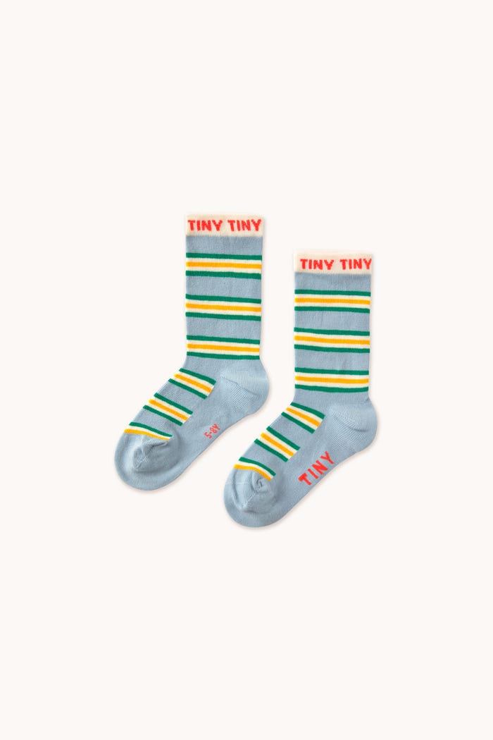 tiny cottons CALCETINES MEDIANOS MULTICOLOR STRIPES Precio ultrabajo