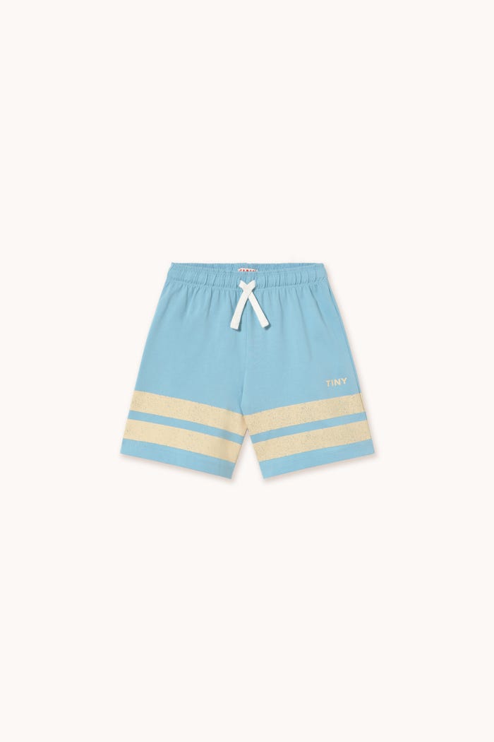 tiny cottons PANTALÓN CORTO STRIPES LOGO