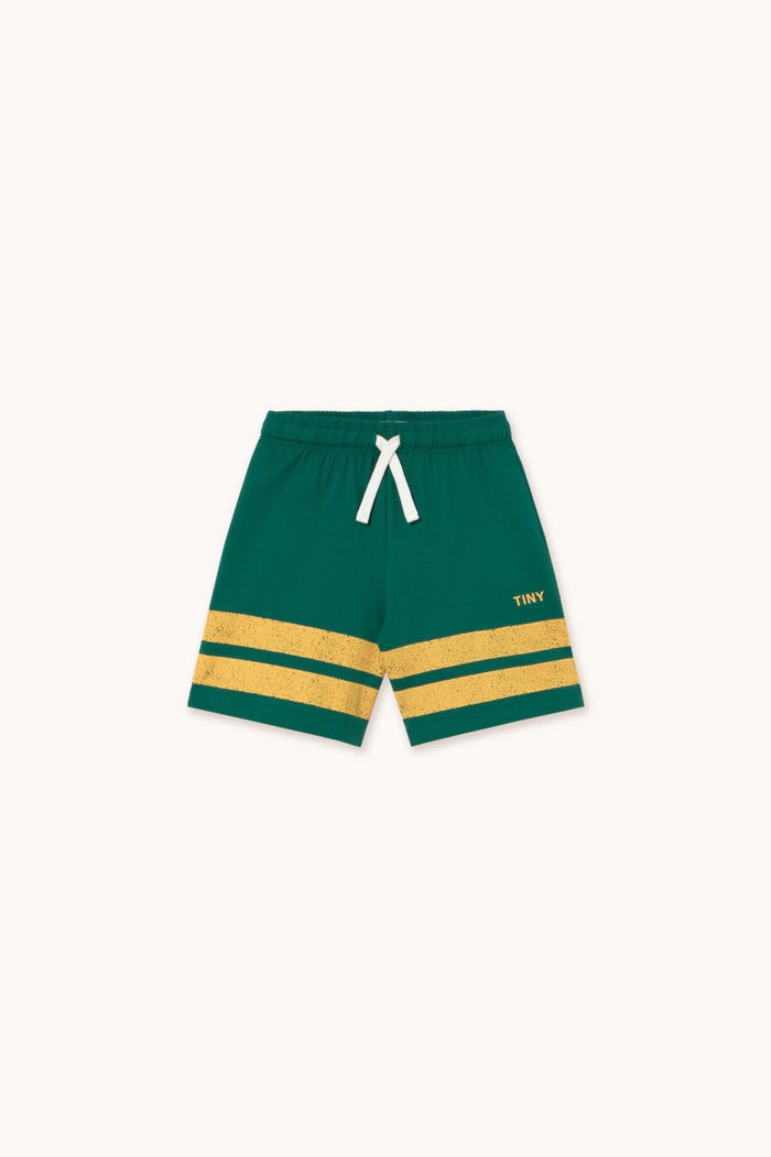tiny cottons PANTALÓN CORTO STRIPES LOGO