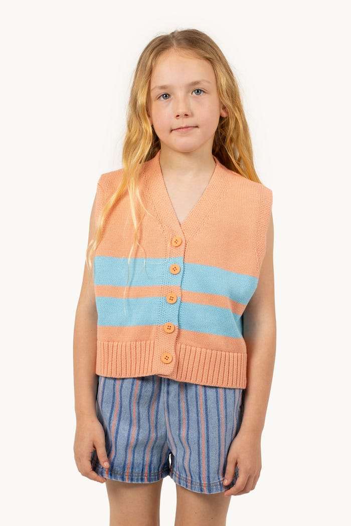 tiny cottons CHALECO STRIPES Solo hoy