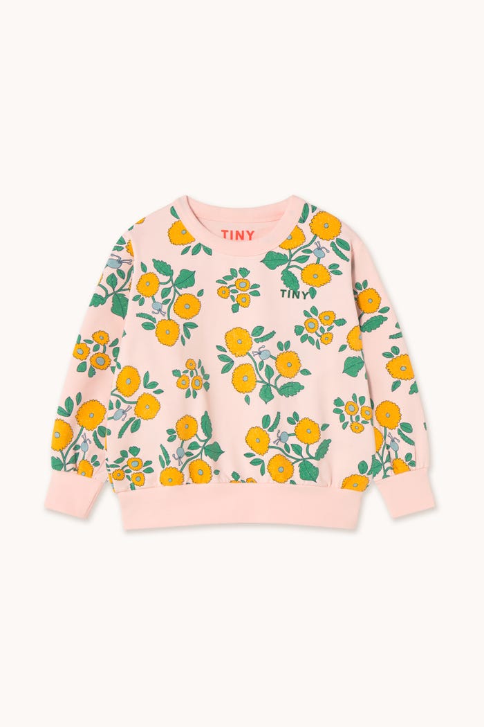 tiny cottons SUDADERA FLOWERS Superdescuento