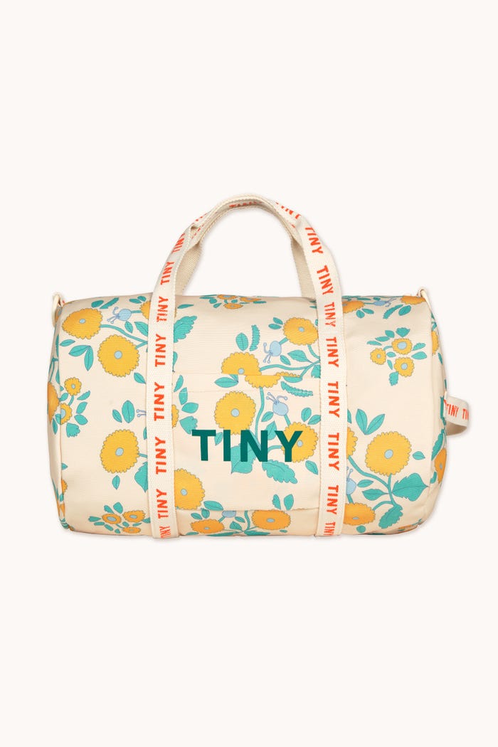 tiny cottons MOCHILA DE DEPORTE FLOWERS Limitado a 3 días