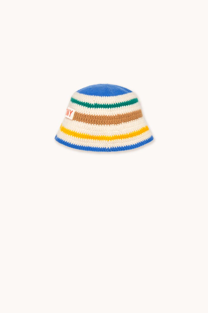 tiny cottons GORRO MULTICOLOR STRIPES Última moda