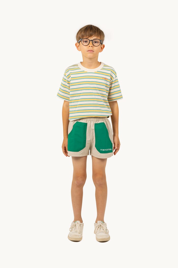 tiny cottons CAMISETA STRIPES MULTICOLOR Precio ultrabajo