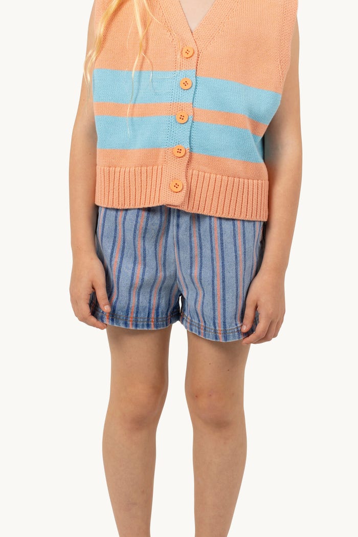 tiny cottons PANTALÓN CORTO STRIPES MULTICOLOR En línea