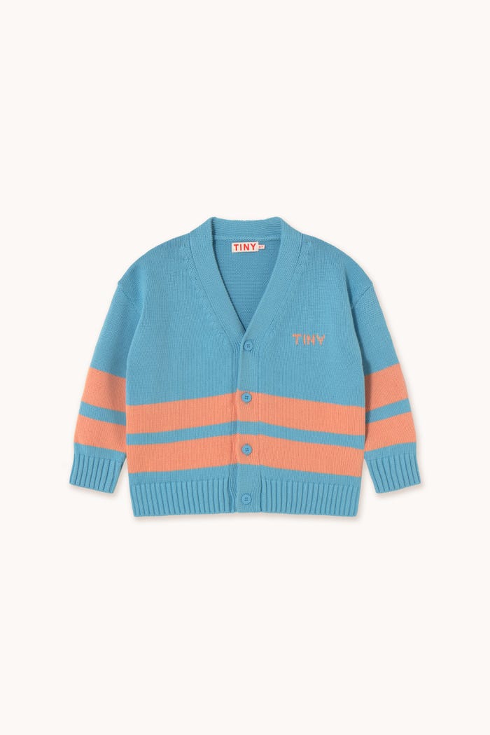 tiny cottons CARDIGAN STRIPES
