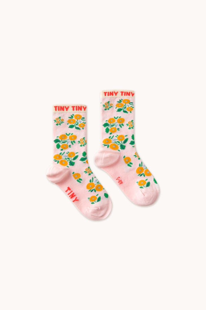 tiny cottons CALCETINES MEDIANOS FLOWERS Rebajas online