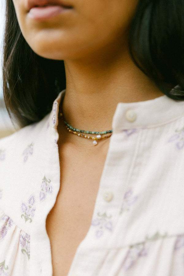 Triana By C Collar PALMAS JASPE Descuento por venta flash