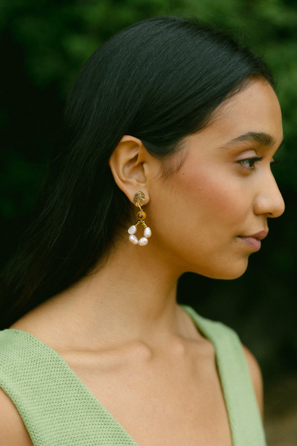 Triana By C Pendientes florida Rebajas baratas