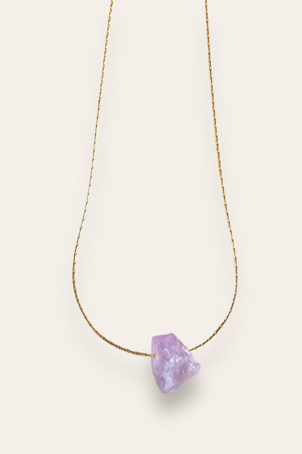 Triana By C Collar amatista natural Ofertas de temporada