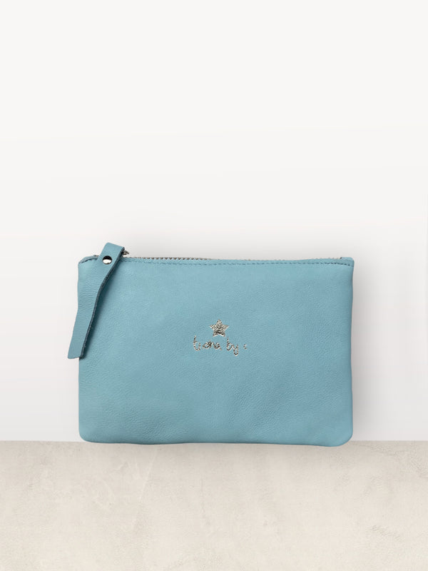 Triana By C Cartera piel aqua Oferta exclusiva