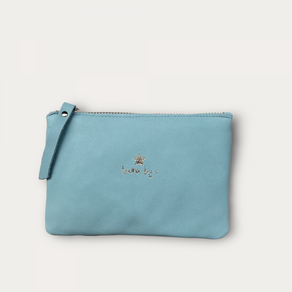 Triana By C Cartera piel aqua Oferta exclusiva