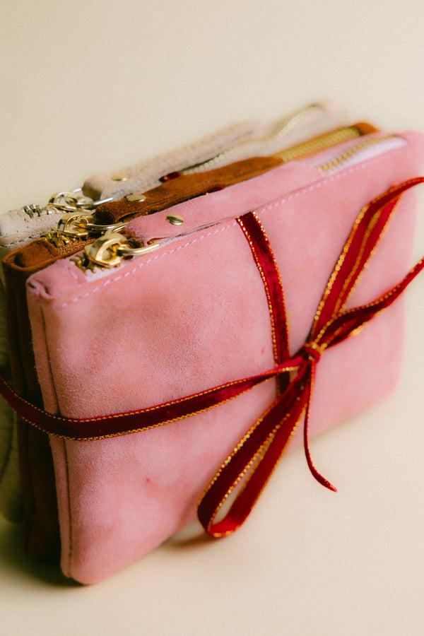 Triana By C Cartera ante rosa Descuento por venta flash