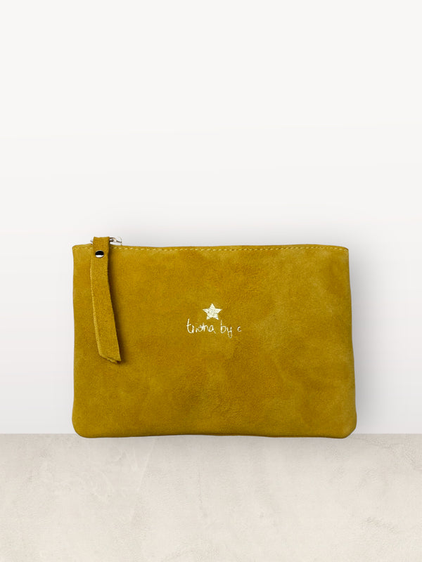Triana By C Cartera ante mostaza Ofertas de temporada