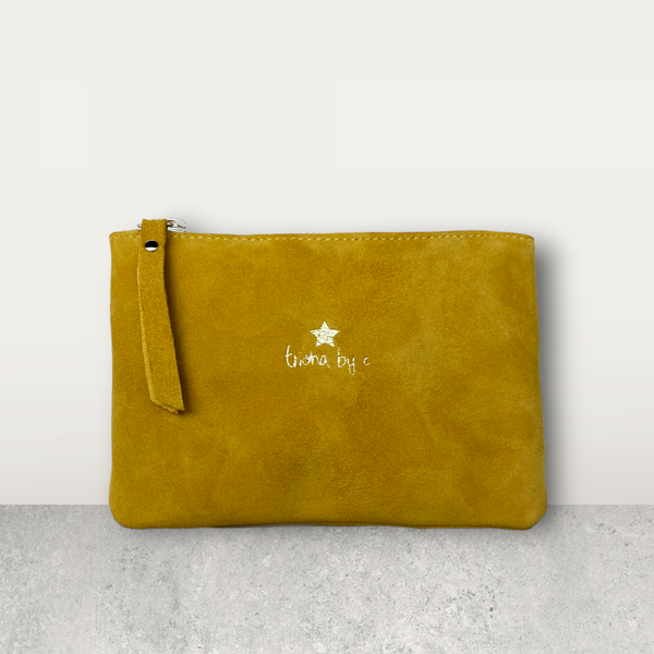 Triana By C Cartera ante mostaza Ofertas de temporada