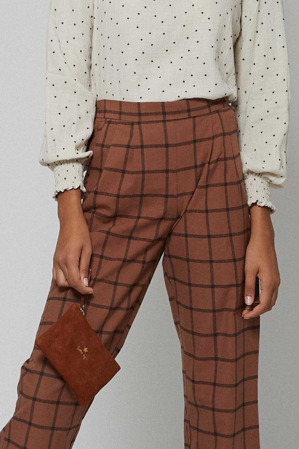Triana By C Cartera ante marron Ofertas especiales