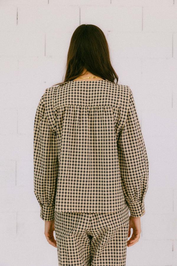 Triana By C Blusa VICHY ARENA DEBA Rebajas top