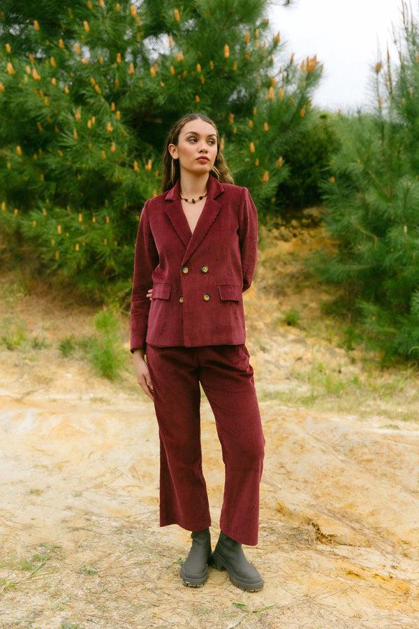 Triana By C Blazer TURIN BURDEOS PANA Oferta especial