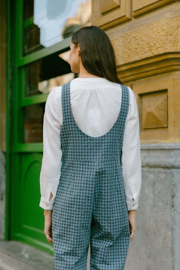 Triana By C PETO ASKIM vichy azul Promoción por tiempo limitado