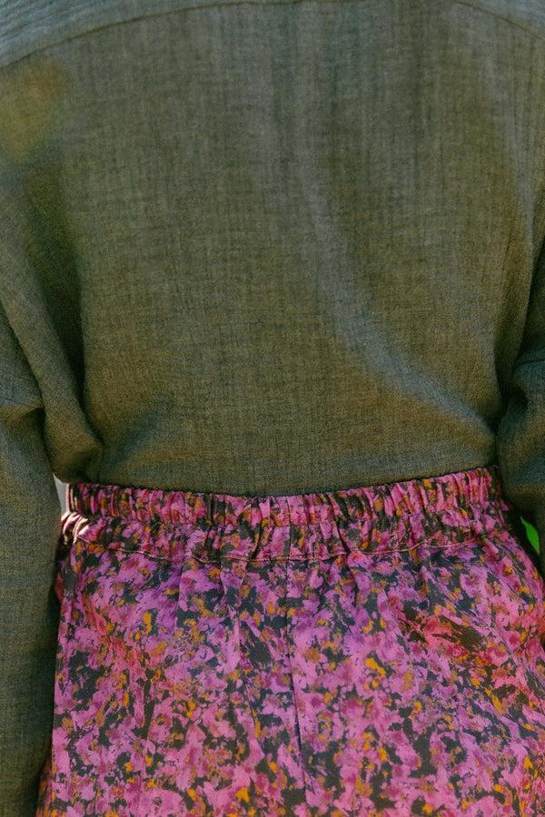 Triana By C Pantalón MILLET mancha grafito-pink Solo queda un día