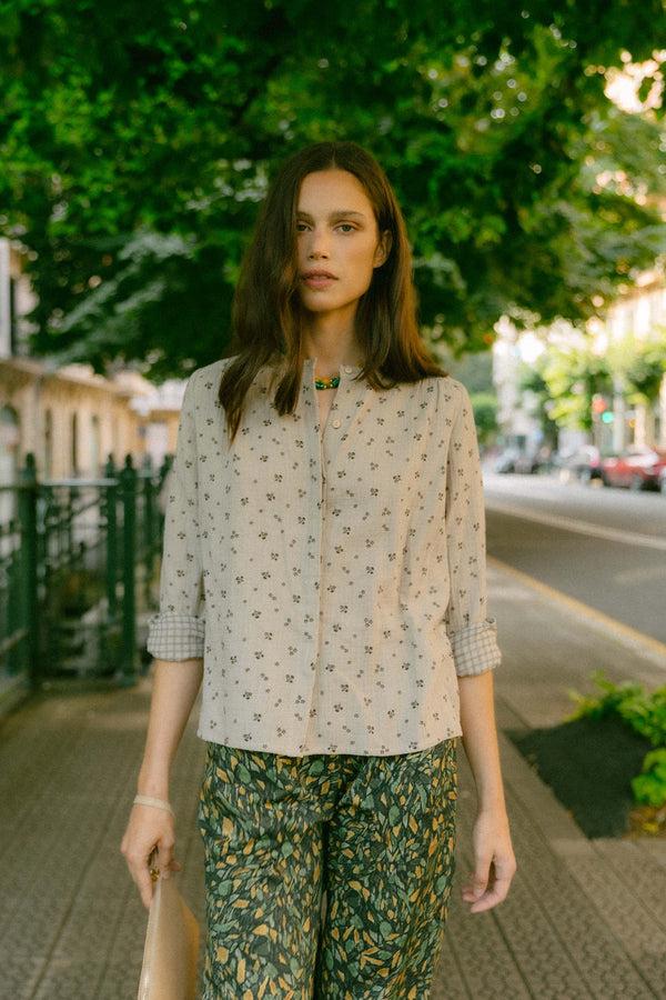 Triana By C Pantalón MILLET bosque print Grandes descuentos