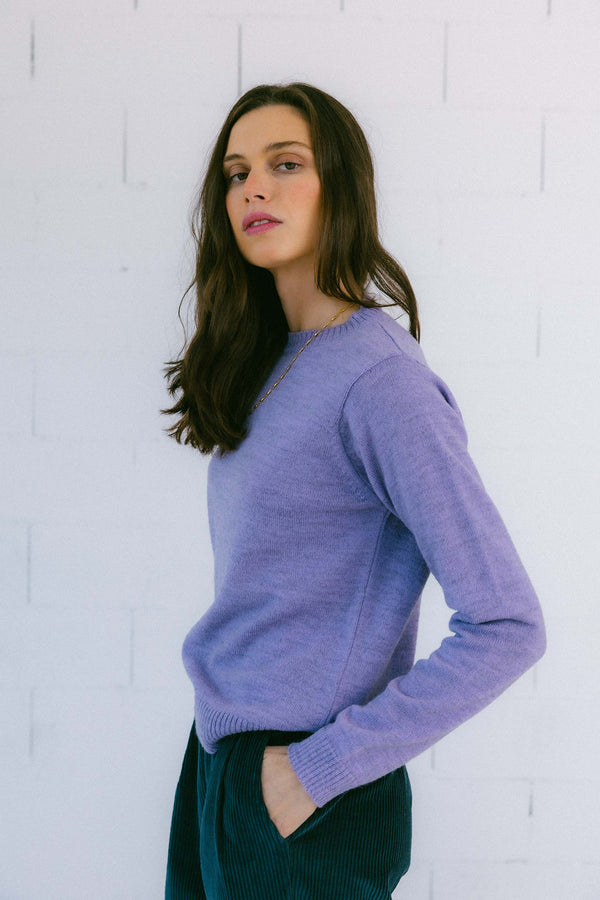 Triana By C JERSEY SIL MALVA ALPACA + LANA Última moda