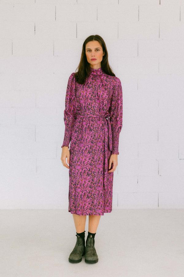 Triana By C Vestido animal GRAFITO PINK KOGUE Precio ultrabajo