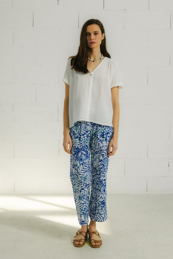 Triana By C Pantalón MILLET blue print ÚLTIMAS EDICIONES