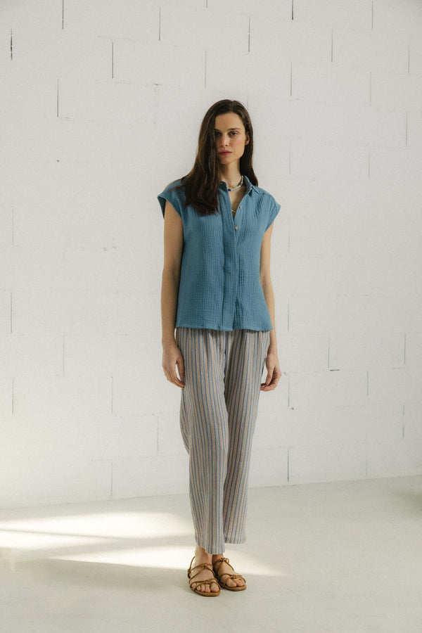 Triana By C Blusa LUCEA azul storm Último día