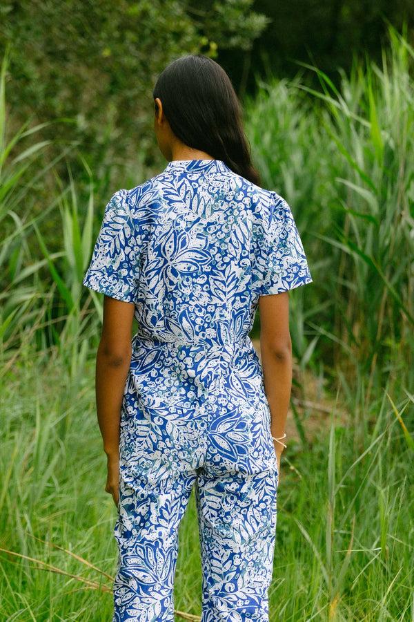 Triana By C Mono PAPIRO RAMAS BLUE Outlet