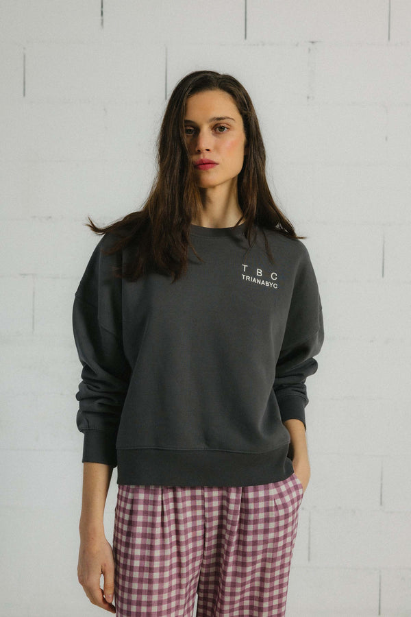 Triana By C SUDADERA BIARRITZ ANTRACITA TRIANABYC Ofertas