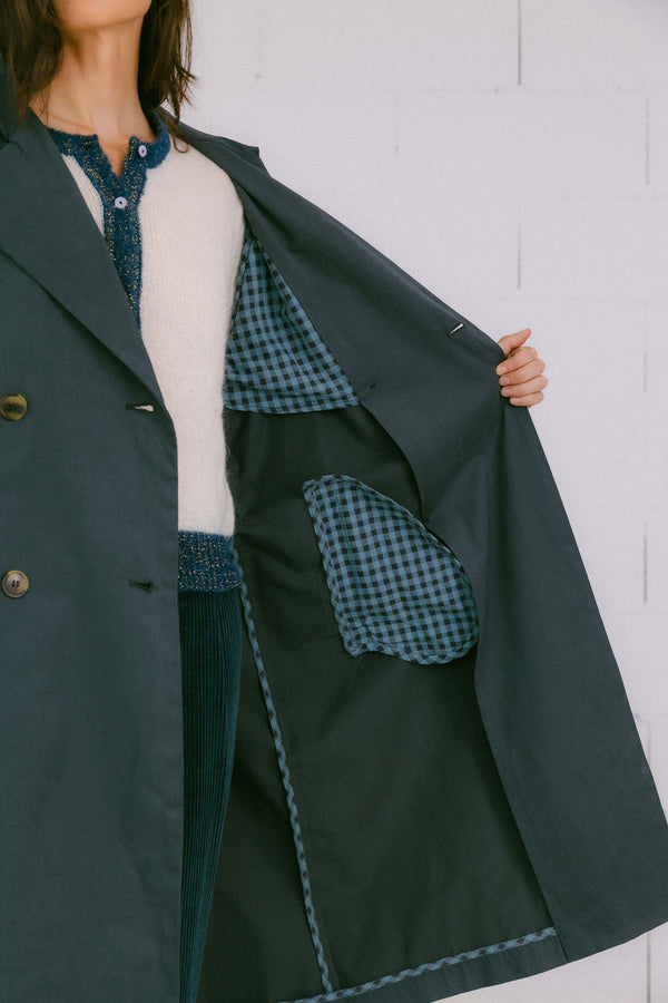 Triana By C GABARDINA COP AZUL PETRÓLEO Los más vendidos