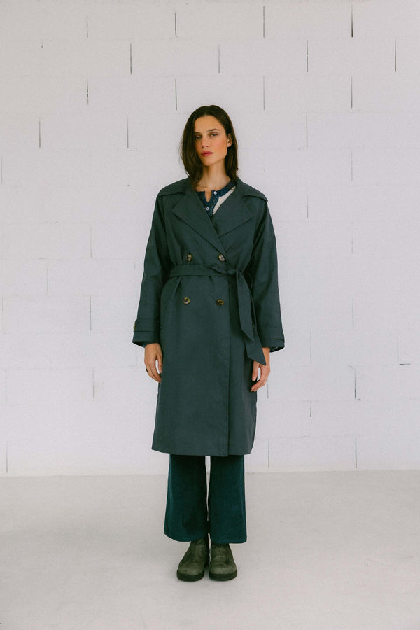 Triana By C GABARDINA COP AZUL PETRÓLEO Los más vendidos