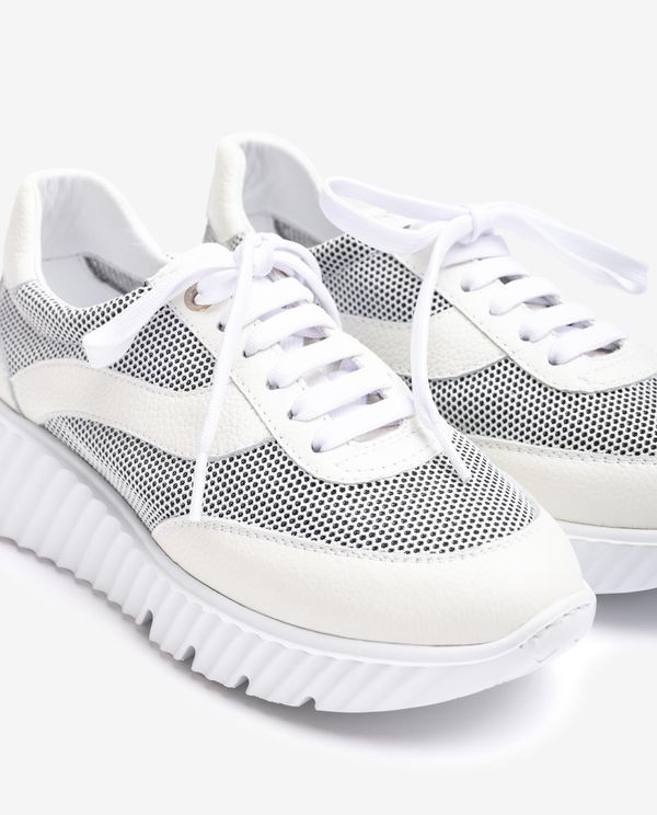 unisa Deportivo de piel y rejilla Oferta especial de fábrica