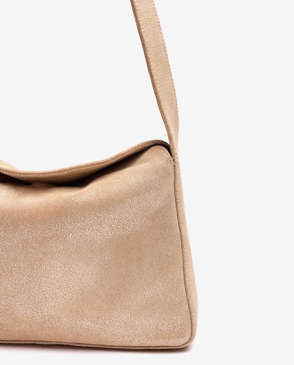 unisa Bolso mediano de ante metalizado Precios de Black Friday