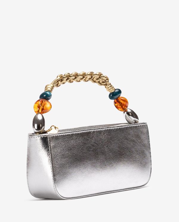unisa Bolso de mano con asa trenzada y adorno Oferta exclusiva