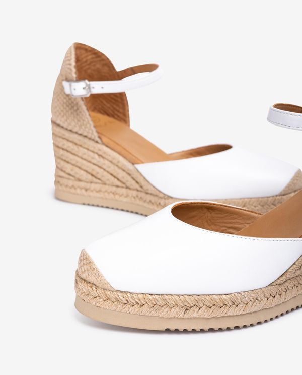 unisa Alpargata pala-talón en piel Rebajas top