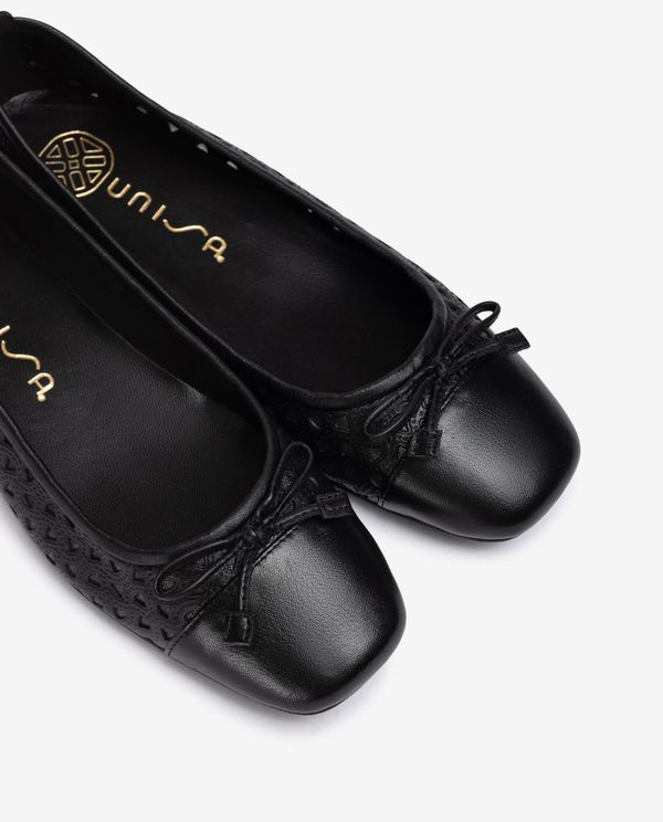 unisa Bailarina de punta cuadrada con picados Oferta especial de fábrica