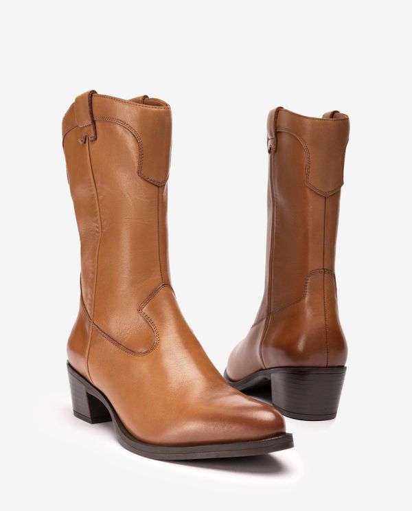 unisa Bota cowboy de media caña Precio ultrabajo