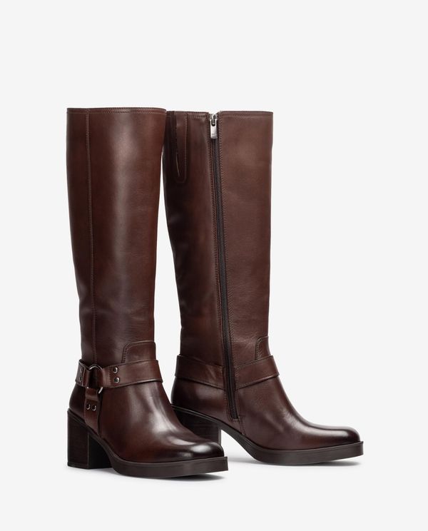 unisa Bota motera con adorno Gran oferta
