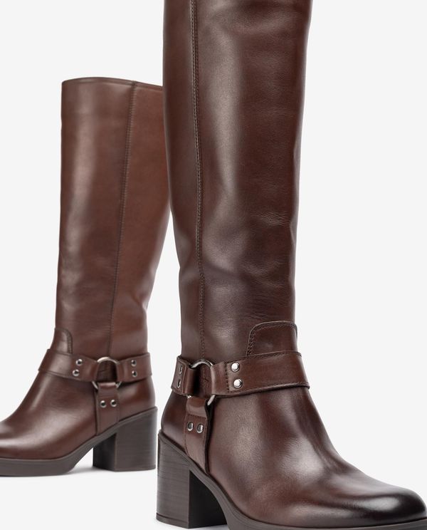 unisa Bota motera con adorno Gran oferta