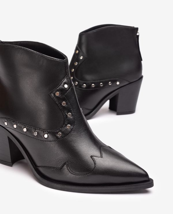 unisa Botín cowboy con tachuelas Grandes descuentos