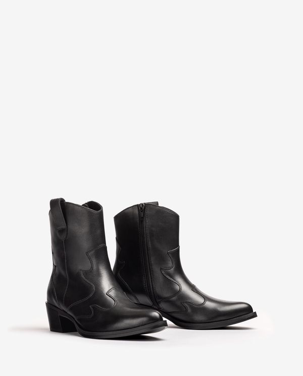 unisa Botín cowboy en contraste Precio de fábrica
