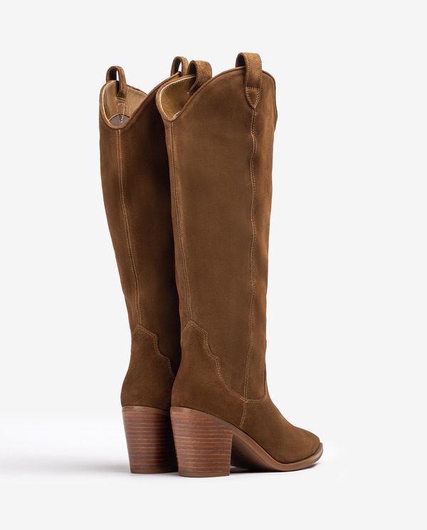 unisa Bota cowboy de caña ancha Tienda de fábrica